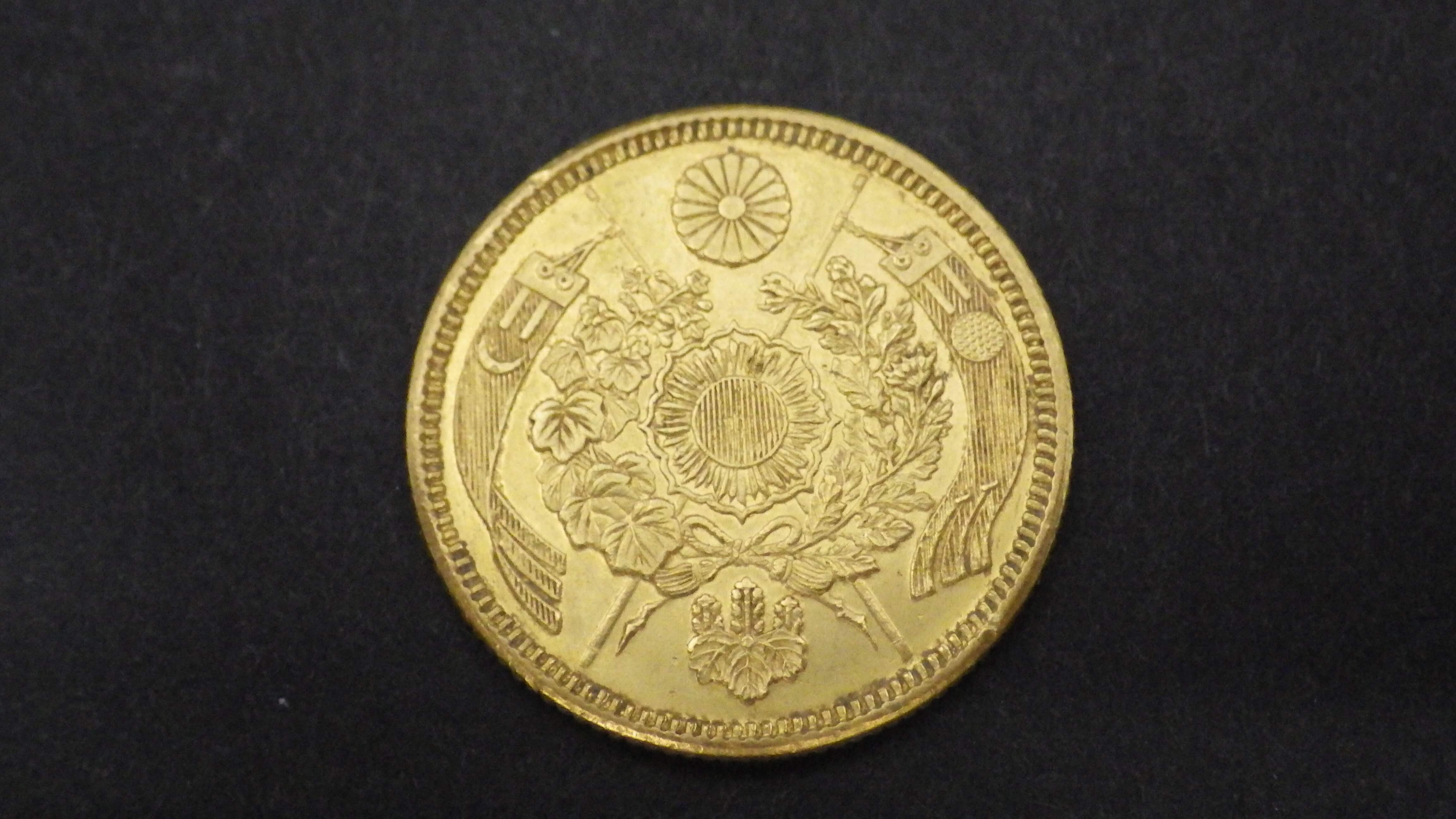 ☆１５０年前の輝きをあなたに☆旧5円金貨 明治5年 NGC-MS67 - 貨幣